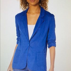 Majestic Filatures Womens Blazer Linen Blend NWT